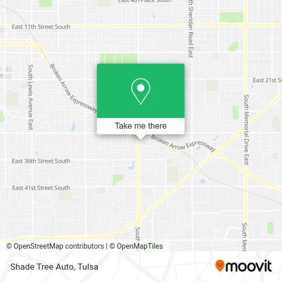 Shade Tree Auto map