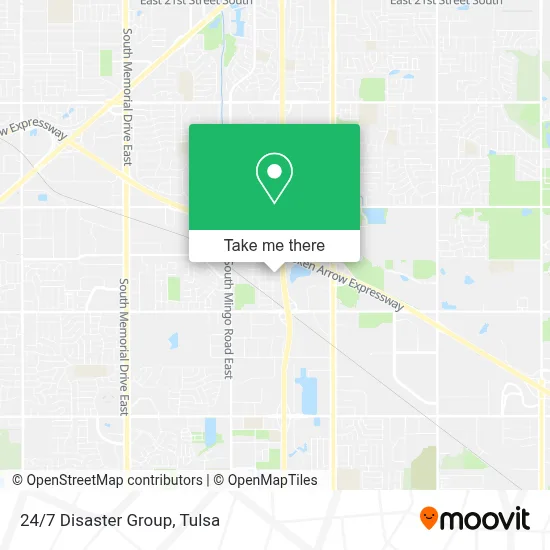 24/7 Disaster Group map