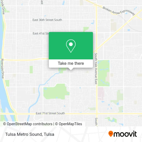 Tulsa Metro Sound map