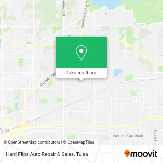 Hard Flips Auto Repair & Sales map