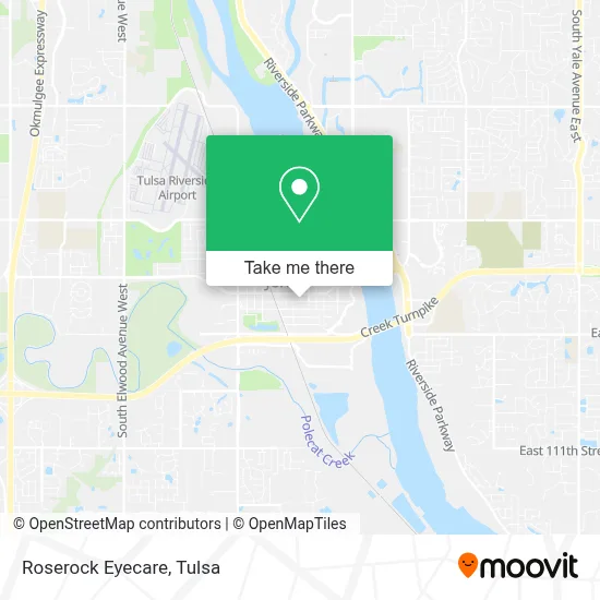 Roserock Eyecare map