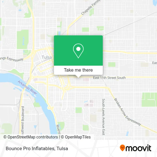 Bounce Pro Inflatables map