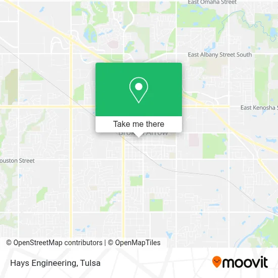 Hays Engineering map