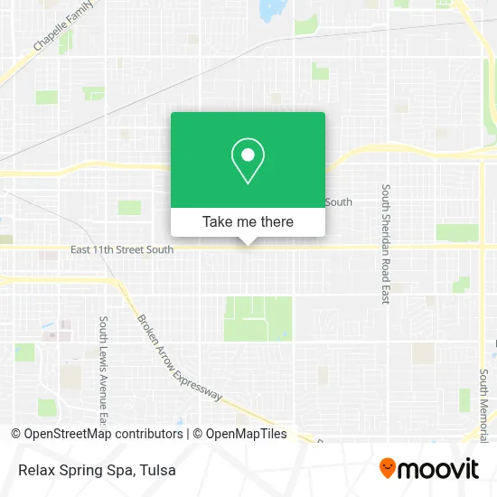 Relax Spring Spa map