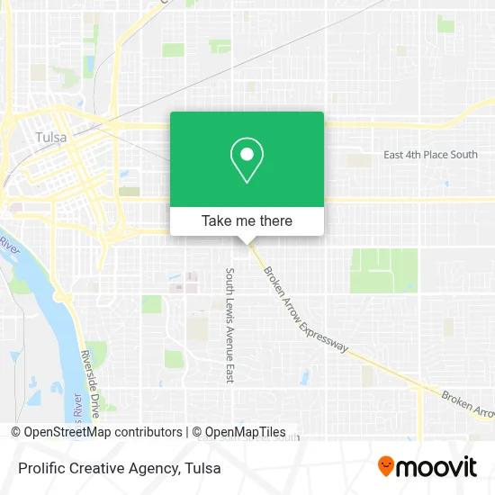 Prolific Creative Agency map