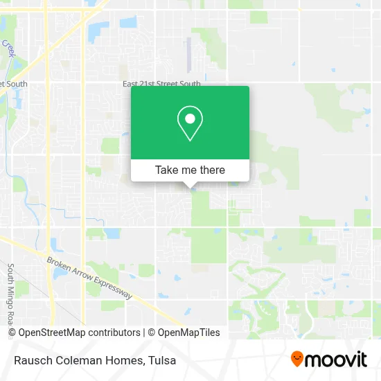 Rausch Coleman Homes map