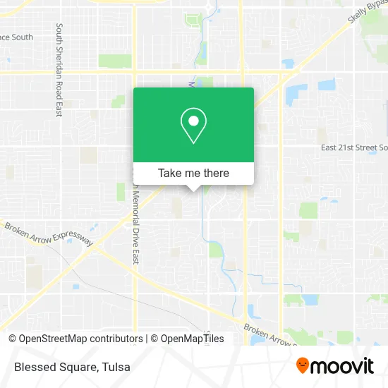 Blessed Square map
