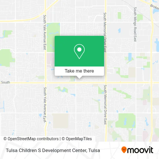 Tulsa Children S Development Center map