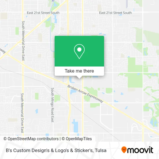 B's Custom Design's & Logo's & Sticker's map