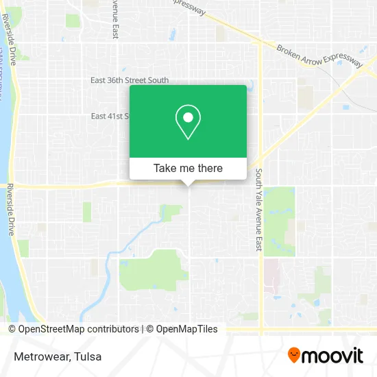 Metrowear map