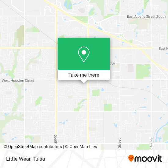 Little Wear map