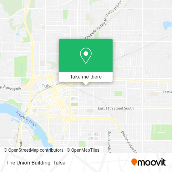 The Union Building map