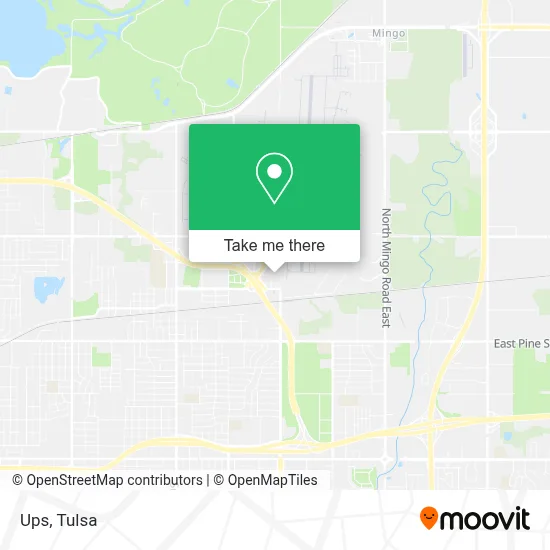 Ups map