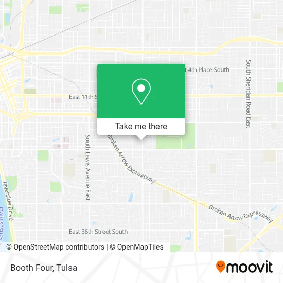 Booth Four map