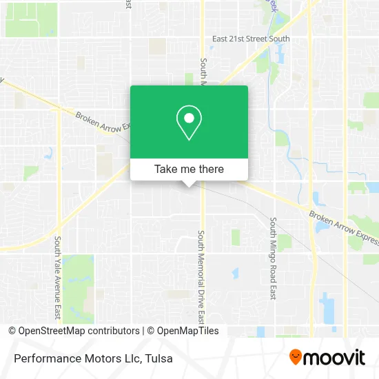 Performance Motors Llc map