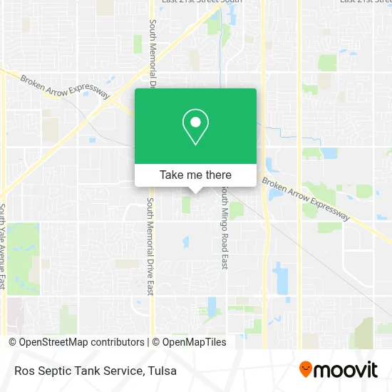 Ros Septic Tank Service map