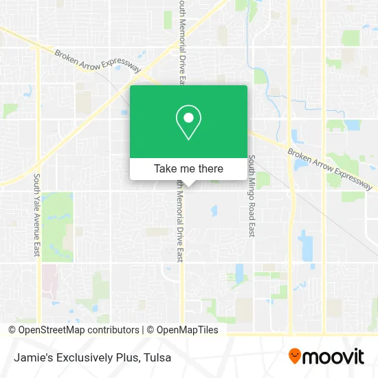 Jamie's Exclusively Plus map
