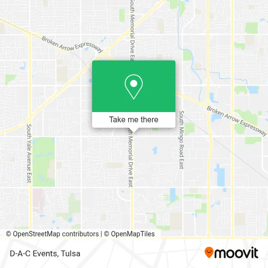 D-A-C Events map