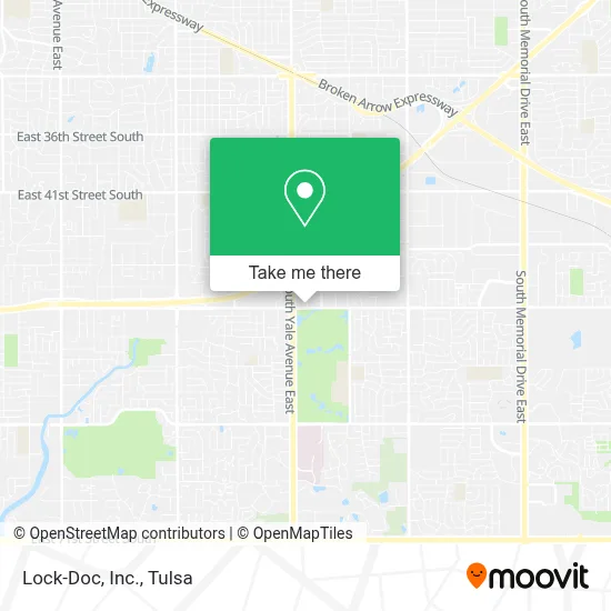 Lock-Doc, Inc. map