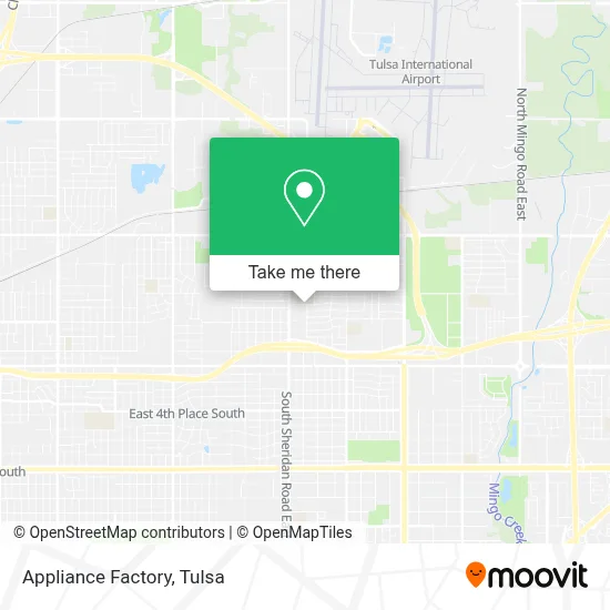 Appliance Factory map