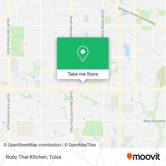 Ruby Thai Kitchen map