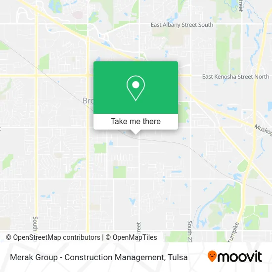 Merak Group - Construction Management map