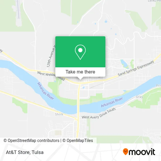 At&T Store map