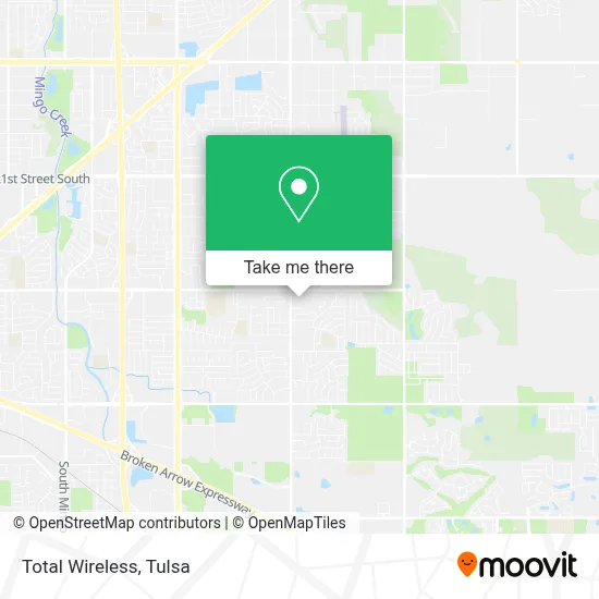 Total Wireless map