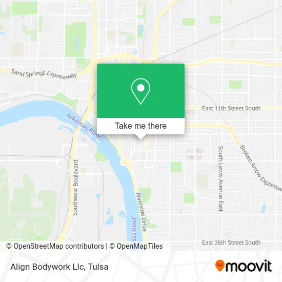 Align Bodywork Llc map