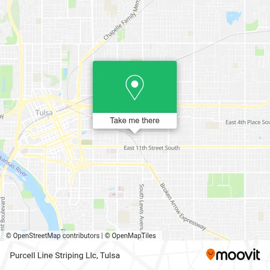 Purcell Line Striping Llc map