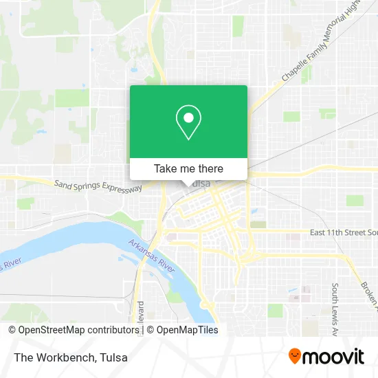 The Workbench map