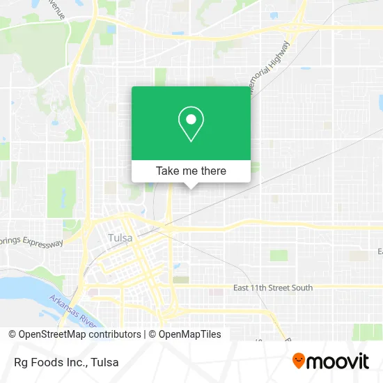 Rg Foods Inc. map