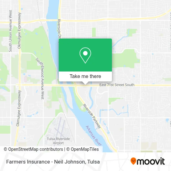 Farmers Insurance - Neil Johnson map