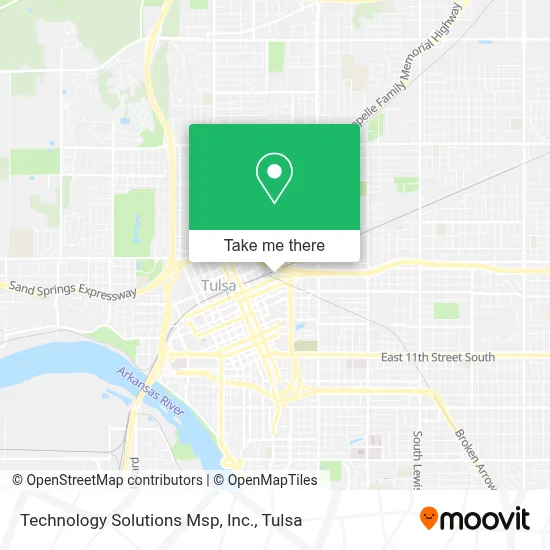 Technology Solutions Msp, Inc. map