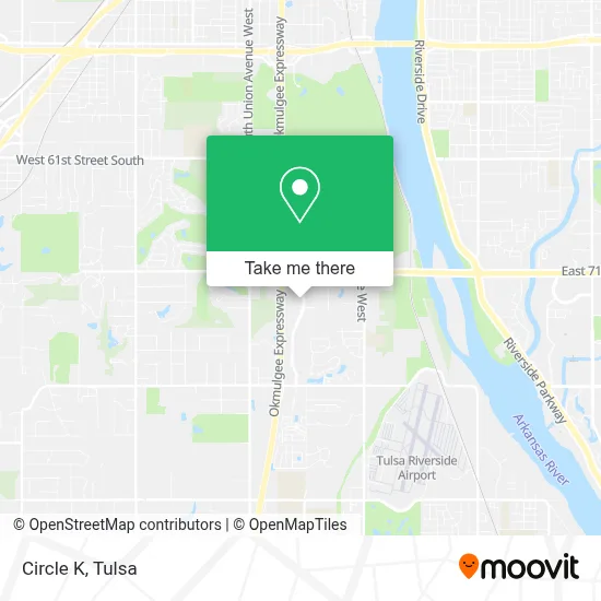 Circle K map
