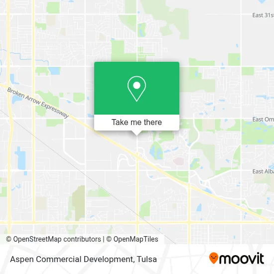 Aspen Commercial Development map
