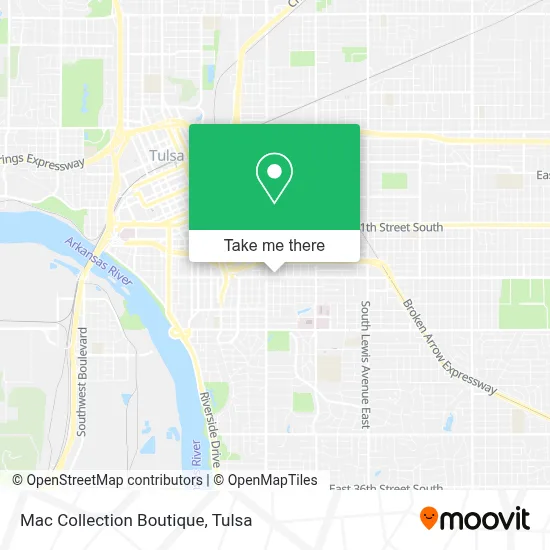 Mac Collection Boutique map