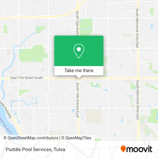 Puddle Pool Services map