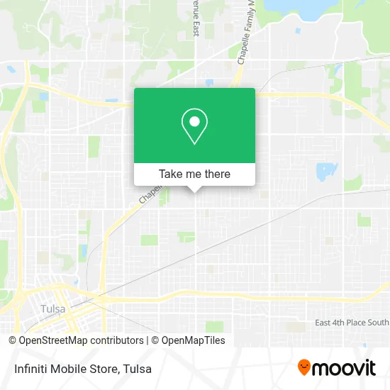 Infiniti Mobile Store map