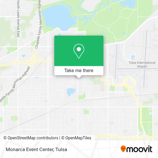 Monarca Event Center map