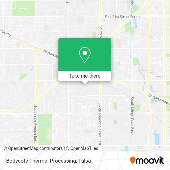 Bodycote Thermal Processing map