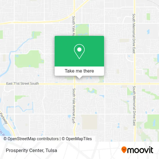 Prosperity Center map