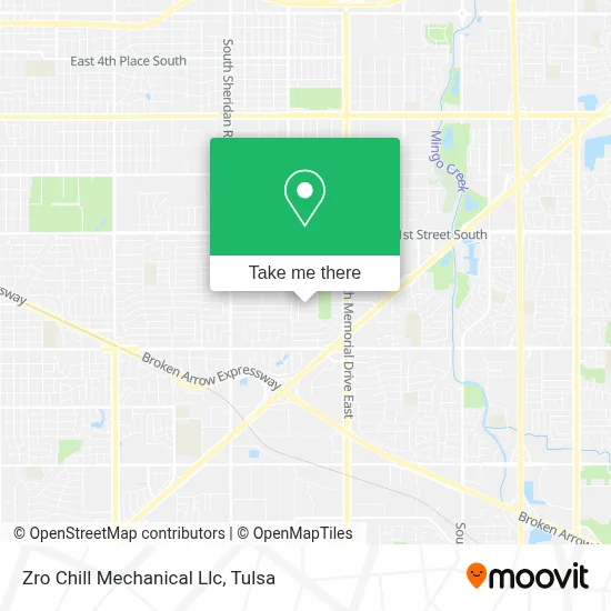 Zro Chill Mechanical Llc map