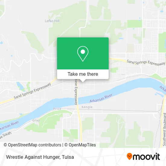 Wrestle Against Hunger map