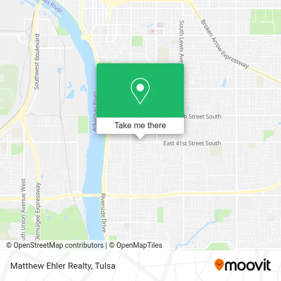Matthew Ehler Realty map