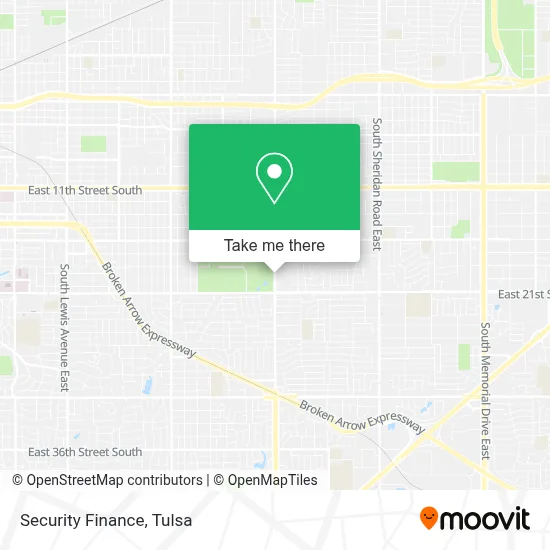 Security Finance map