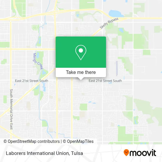 Laborers International Union map
