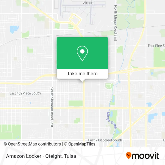 Amazon Locker - Qteight map