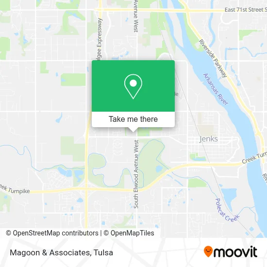 Magoon & Associates map