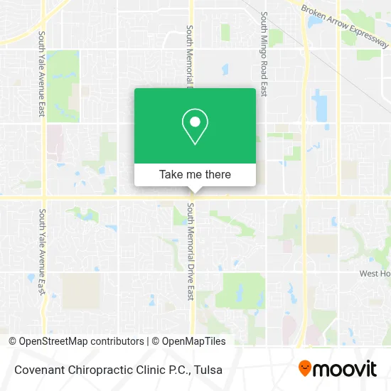 Covenant Chiropractic Clinic P.C. map